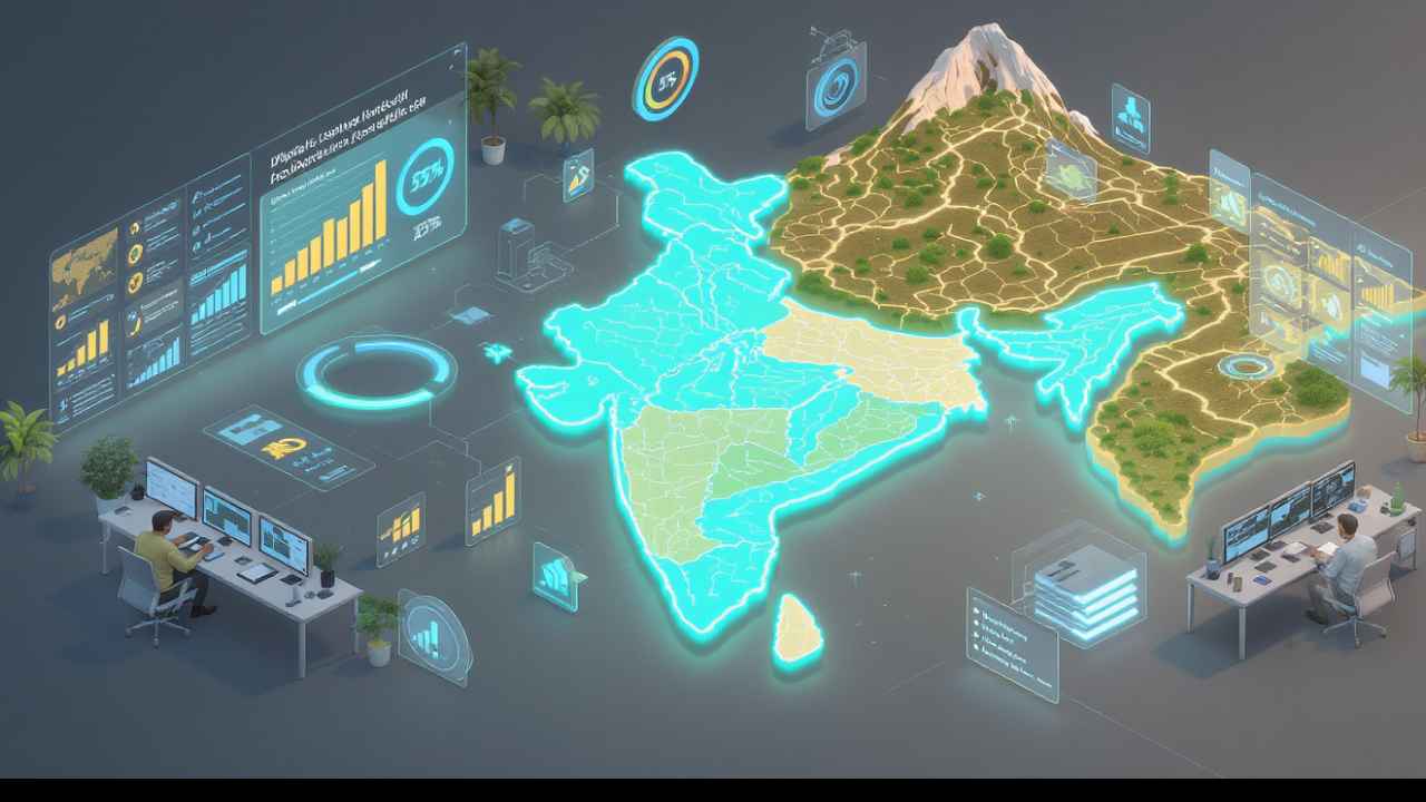 Web Map Service (WMS) from Survey of India OSM Data